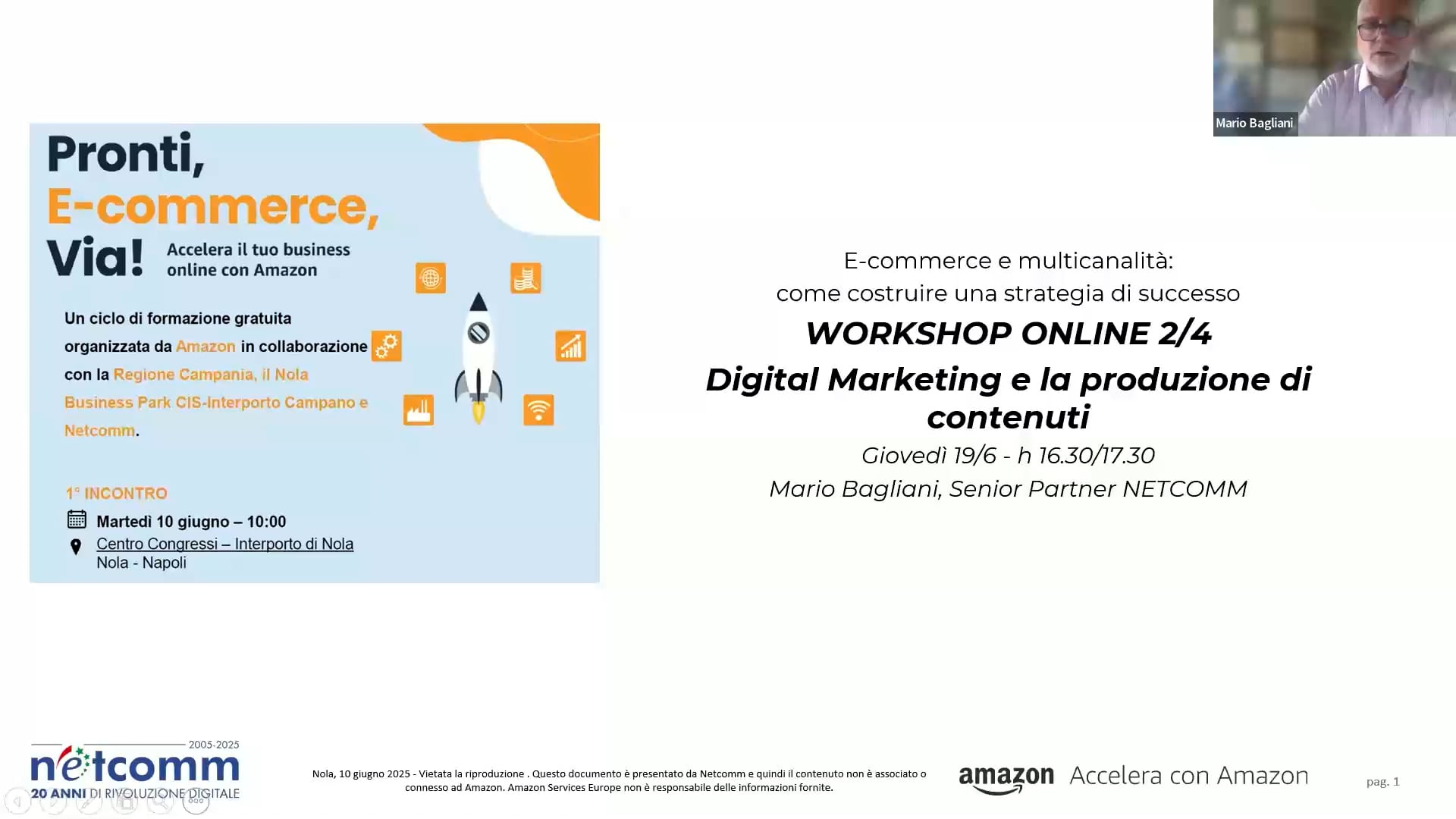 Scopri di più sull'articolo Digital Marketing e la produzione di contenuti – Mario Bagliani