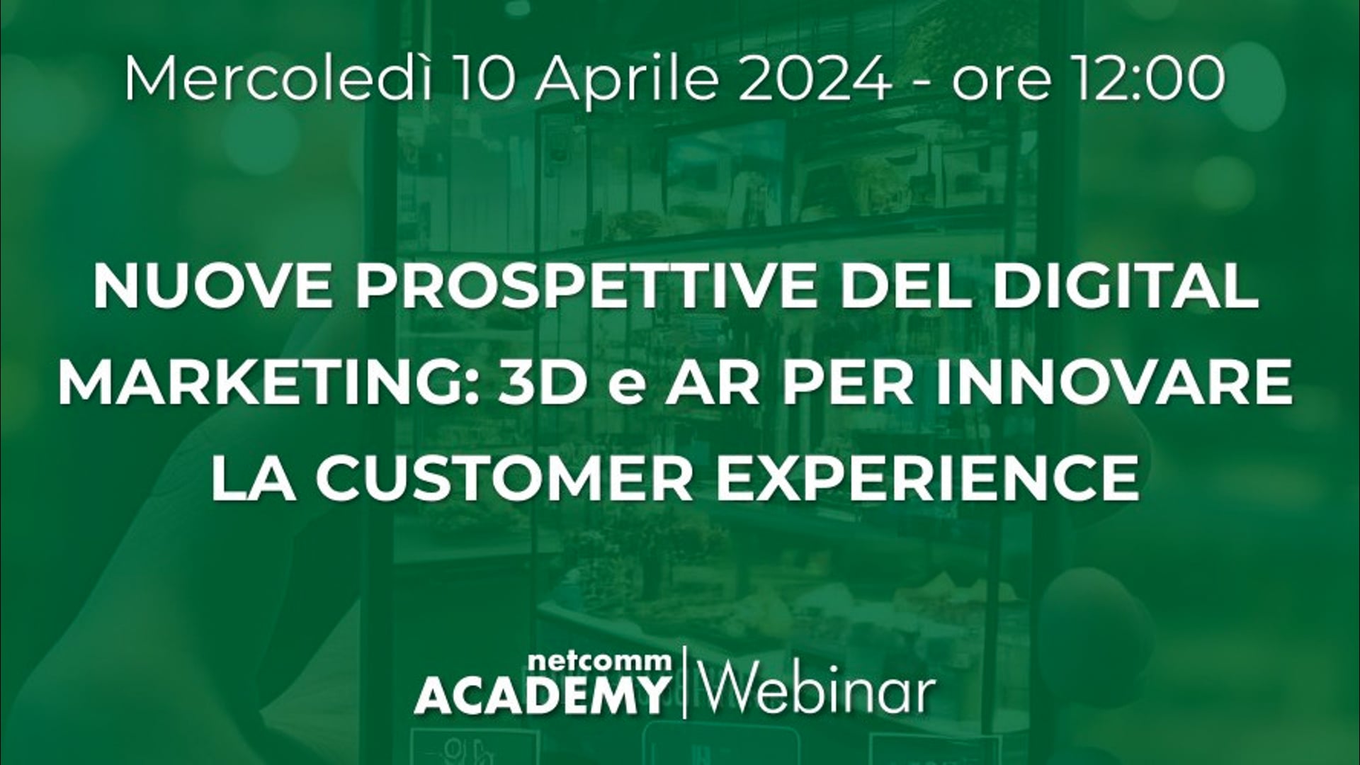 Scopri di più sull'articolo Nuove Prospettive del Digital Marketing: 3D e AR per innovare la Customer Experience